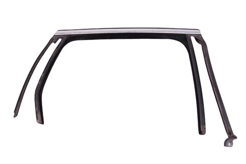 Vodící lišta skla zadních dveří pravá P chrom - 13264938