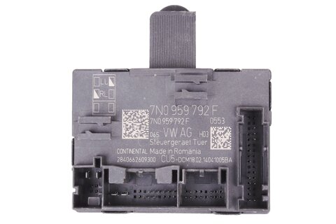 Řídící jednotka dveří přední pravá 7N0959792F
