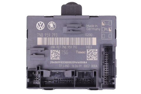 Řídící jednotka dveří přední levá 7N0959793