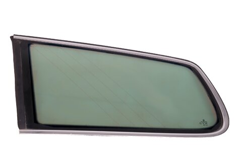 Sklo boční levé zadní kufr combi zelené (chromová lišta) 3C9845297AK