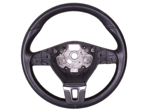 Volant kožený tříramenný multifunkční 3C8419091CA