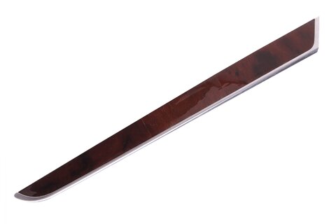 Lišta předních dveří levá tm.dřevodekor 4F0867409B1WV