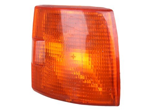 Blikač přední pravý bez patice (žlutý, krátká příď) 701953050