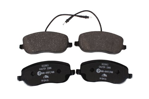 Brzdové destičky přední