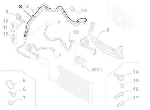 Hadice klimatizace - 51805067