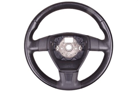 Volant kožený tříramenný (perforovaný) - 1Z0419091P