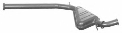 Střední díl výfuku