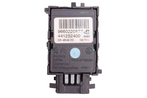 Ovládání el. opěradla řidiče 8898HZ