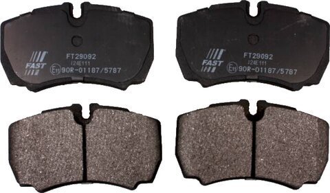 Brzdové destičky zadní - IIVECO 35S