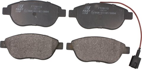 Brzdové destičky přední