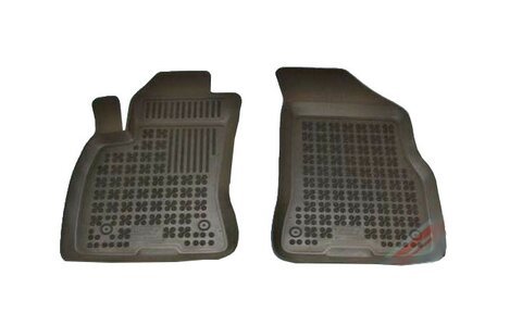 Gumové koberečky černé s vyšším okrajem