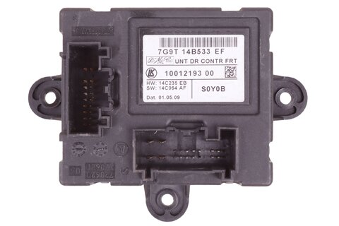 Řídící jednotka levých předních dveří 7G9T-14B533-EF