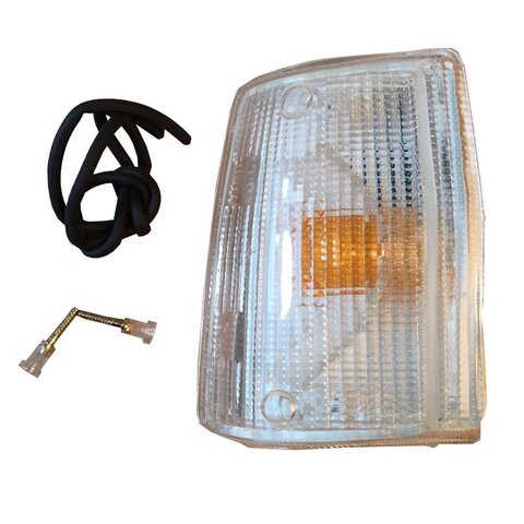 Blikač přední bílý komplet 83-89 levý L