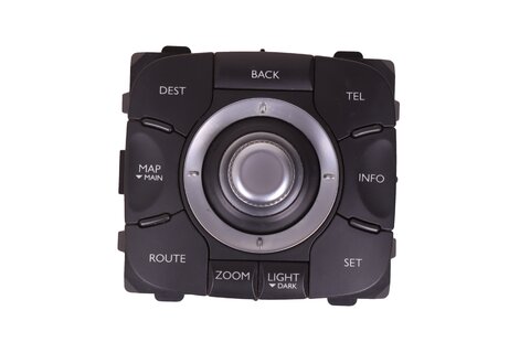 Ovládací panel multimedii