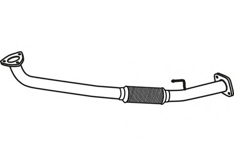 První díl výfuku (s pružným členem)