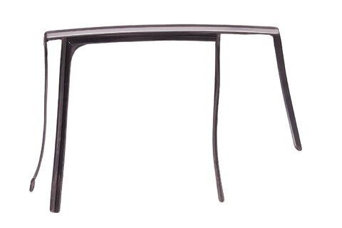 Těsnění zadního skla levé 5N0839431H