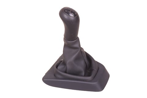 Hlavice řadící páky s manžetou černá