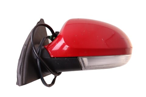 Zpětné zrcátko el. seřiditelné, vyhřívané lakovací komplet levé 6-pin - 3C1857507DP