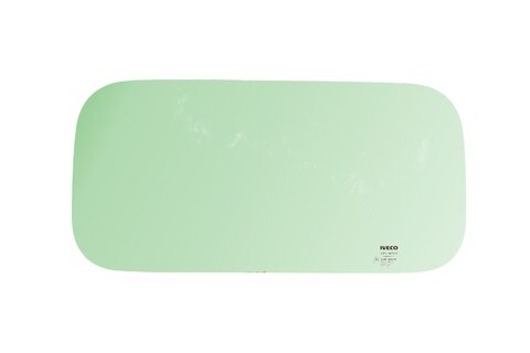 Pevné okno celní přepážky van