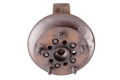 Těhlice s ložiskem a brzdovým kotoučem (přední, levá, FWD) 6C11-1K018-AA