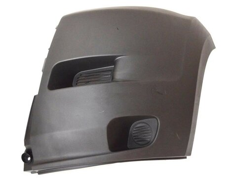 Roh předního nárazníku šedý levý L