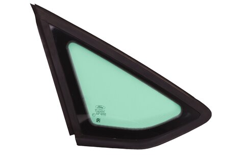 Sklo boční kufr levé zelené hatchback BM51-A297B01-AE