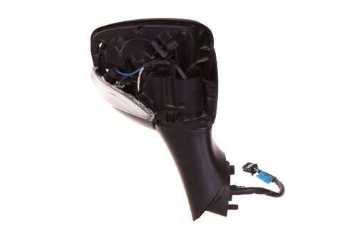 Pravé zpětné zrcátko elektricky ovládané vyhřívané s teplotním senzorem bez krytu