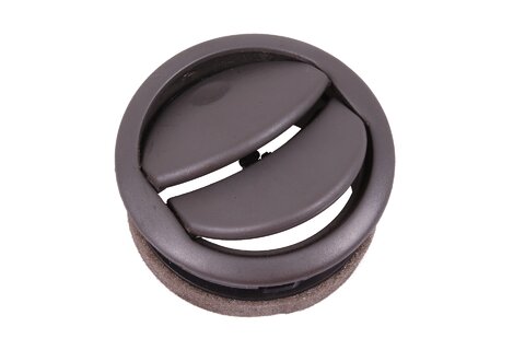 Výdech topení šedý