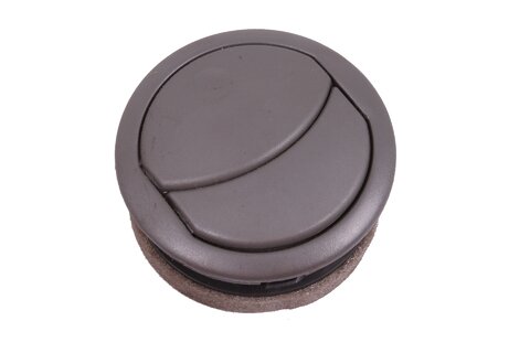 Výdech topení šedý