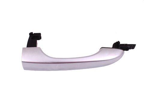 Vnější klika bez tlačítka (satin chrome)