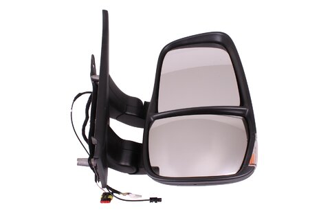 Zrcátko elektrické krátké pravé P s anténou