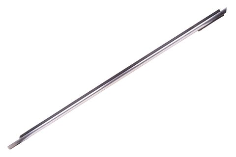 Stírací těsnění předního okna vnější (sametka) levé chrom BM51-A20563-BK