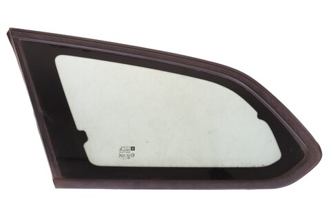 Sklo boční zadní zelené levé černá lišta 13264957