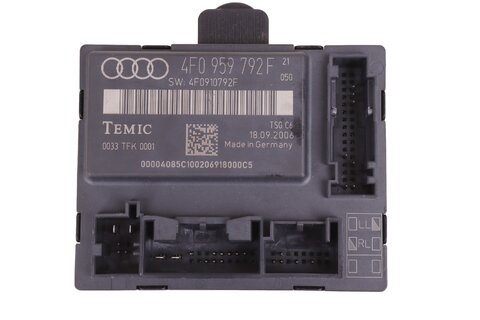 Řídící jednotka dveří přední pravá 4F0959792F