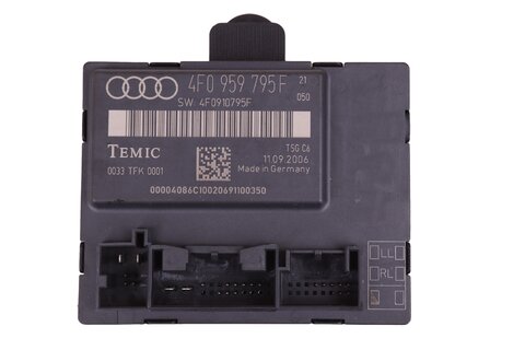 Řídící jednotka dveří zadní levá 4F0959795F