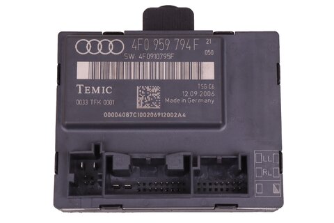 Řídící jednotka dveří zadní pravá 4F0959794F