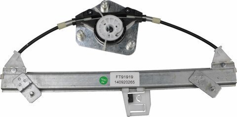 Elekrický stahovací mechanismus okna pravé zadní bez motorku