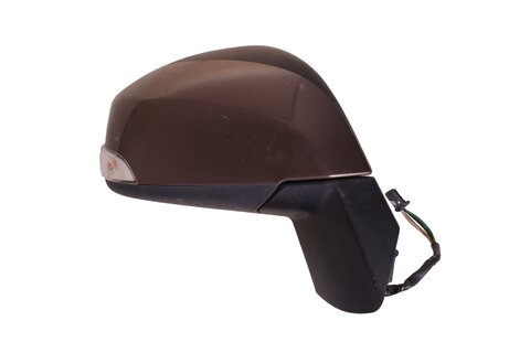 Pravé zpětné zrcátko elektricky ovládané vyhřívané elektricky sklopné s blikačem pro lak 8 pinů