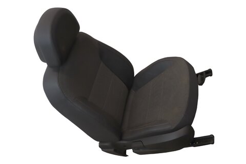 Sedadlo spolujezdce kůže/látka mechanické černé (TAEJ) 13333772