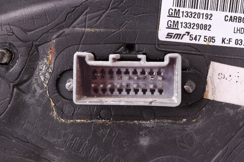 Zrcátko elektrické levé 9-pin 13329083