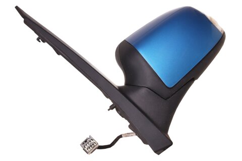 Zrcátko elektrické vyhřívané levé lakovací (9 kabelů, blikač, osvět., bílý konektor) 3M51-17683-CS