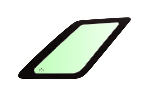 Sklo boční pravé zadní kosodelník zelené combi 6U9845298A