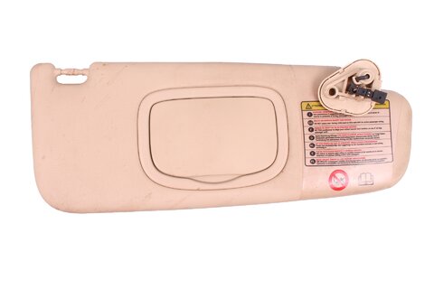 Sluneční clona béžová  pravá (stínítko)