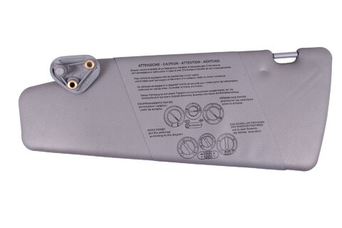 Sluneční clona levá tmavá šedá  (stínítko)