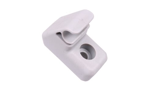 Příchytka sluneční clony světle šedá