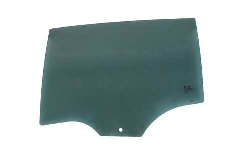 Sklo dveří zadní levé zelené 13311986