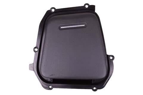 Odkládací přihrádka zadních dveří černá kůže 4E4857466A