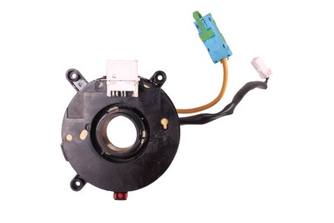 Volantový kroužek airbagu bílý konektor 2 piny (2 konektory)