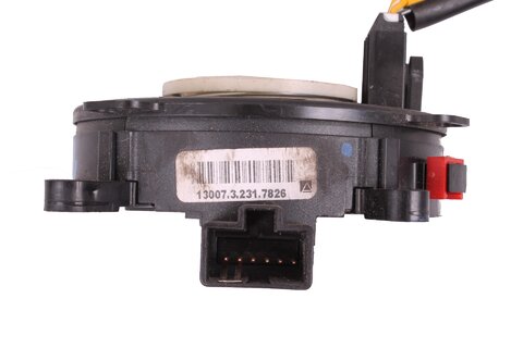 Volantový kroužek airbagu 6 pinů (2 konektory)