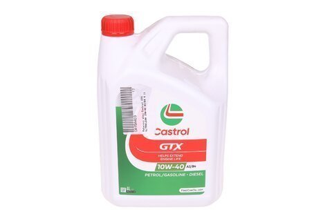 Motorový olej Castrol GTX ULTRACLEAN 10W-40 A3/B4 4 lt